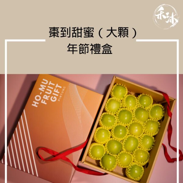禾沐 棗到甜蜜大顆年節禮盒